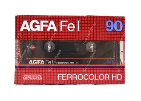 Audio cassettes AGFA FeI 90 FERROCOLOR HD